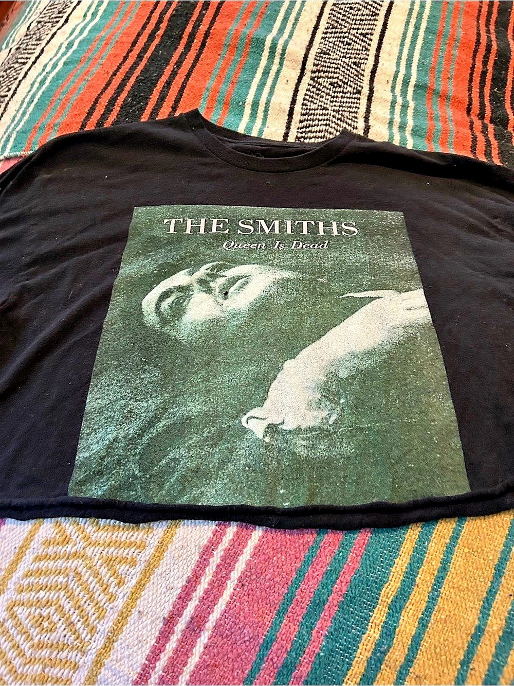 XL crop slash The Smiths The Queen Is Dead Album Graphic T-Shirt Graphic Short S